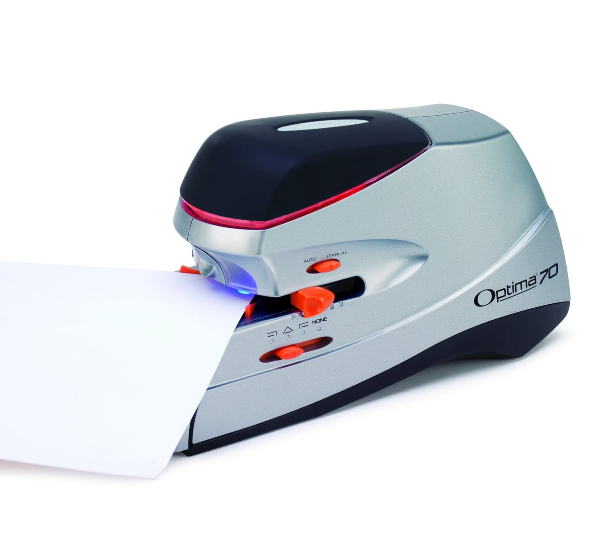 Swingline Optima 70 Electric Stapler - Silver, 70 Sheet Capacity