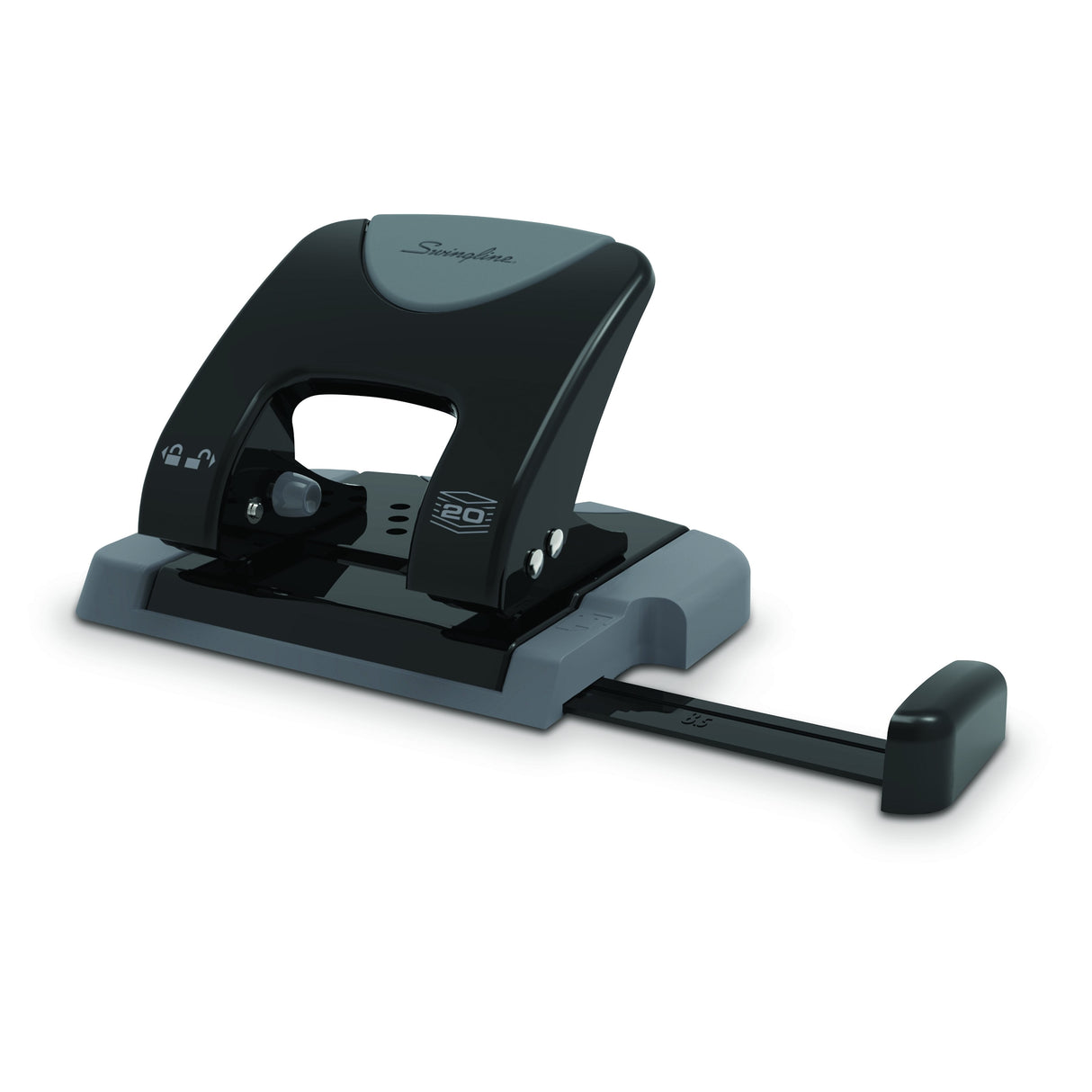 Swingline SmartTouch 2-Hole Punch - Low Force, 20 Sheet