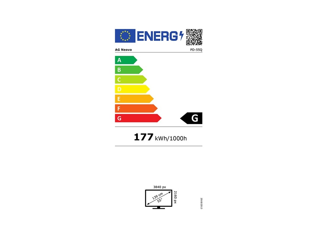 AG Neovo PD-55Q 55" 4K Commercial Display