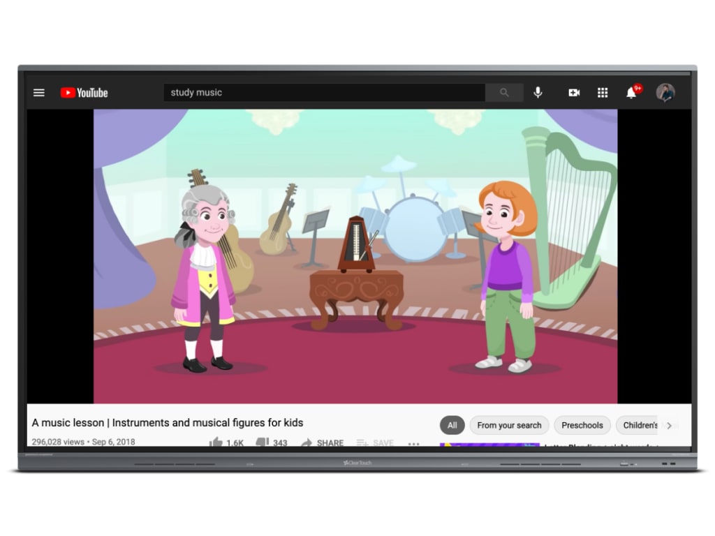 Clear Touch 86" Interactive Flat Panel Display Interactive Flat Panel Display