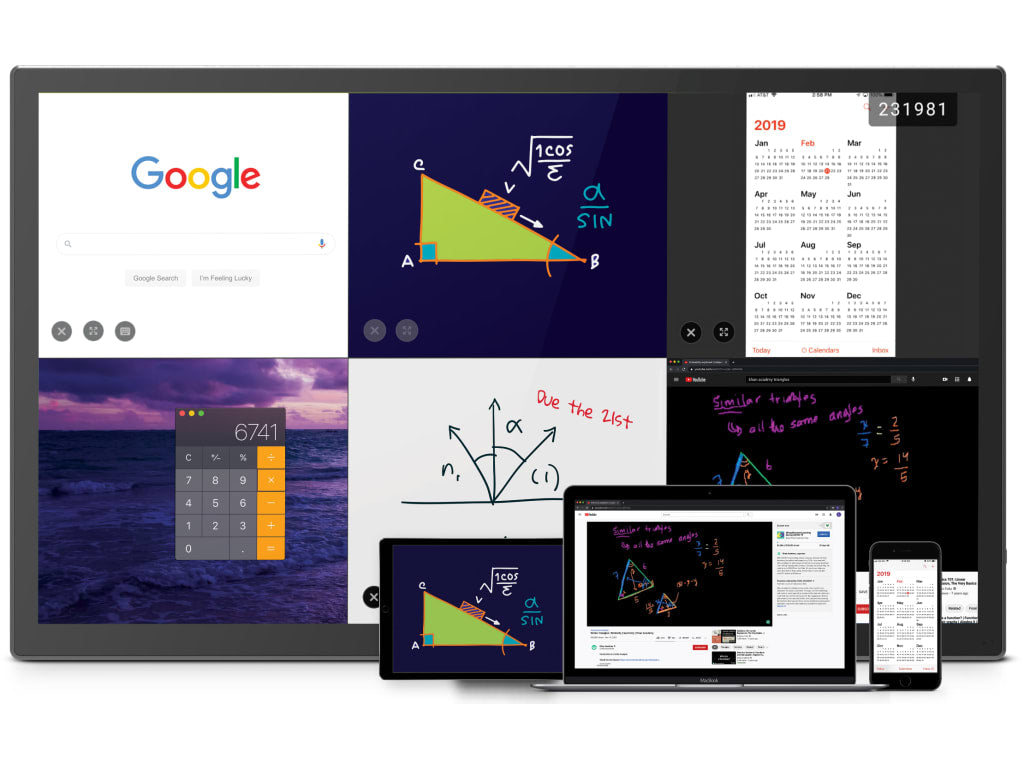 Clear Touch 7000XE Series Smart Board Display