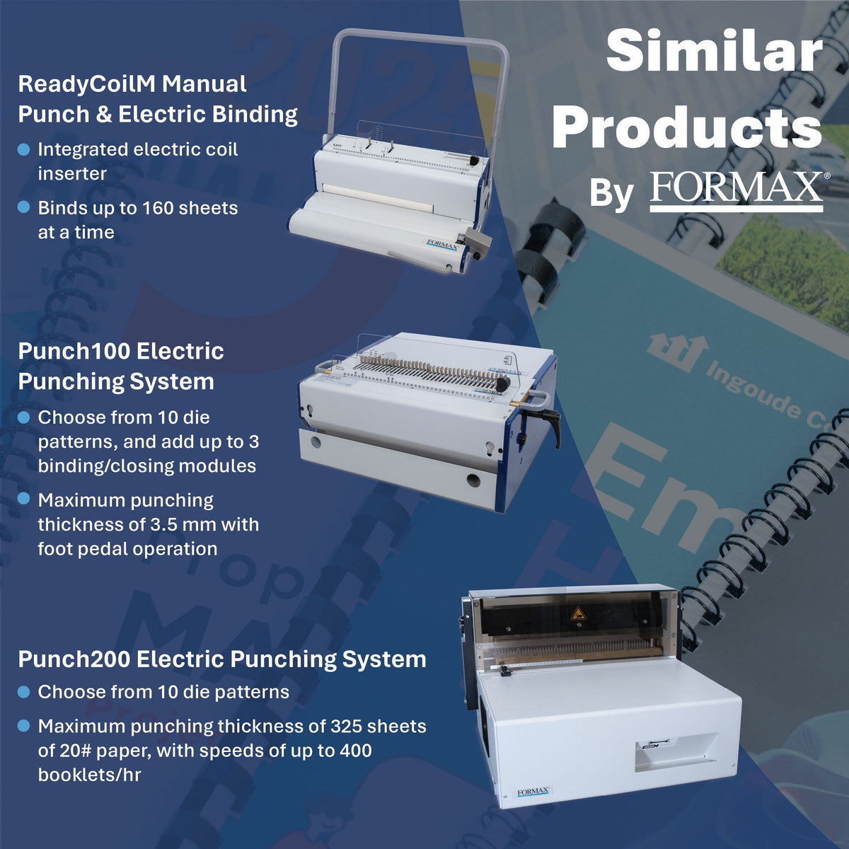Formax Coil100 Electric Coil Binding & Crimping Machine