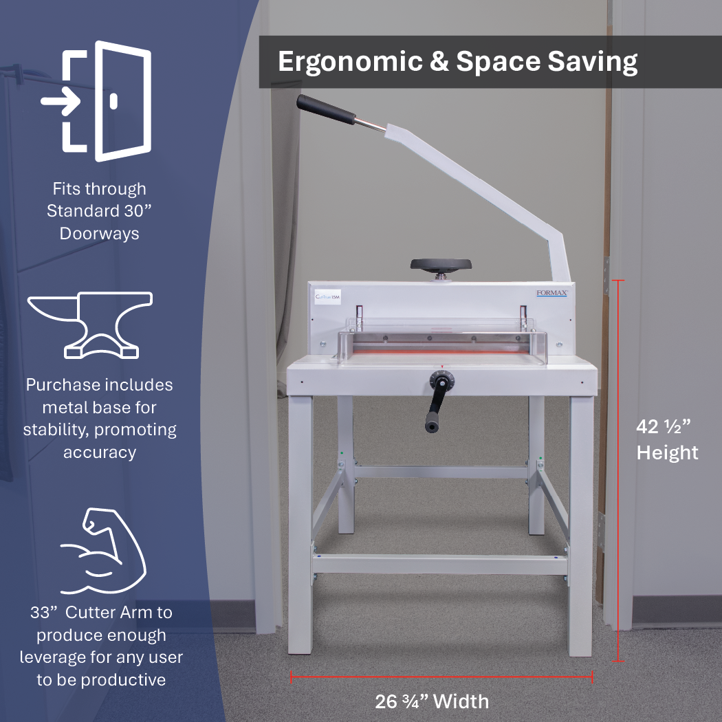 Formax Cut-True 15M Manual Guillotine Cutter