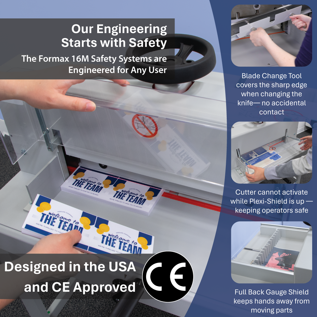 Formax Cut-True 16M Manual Guillotine Cutter