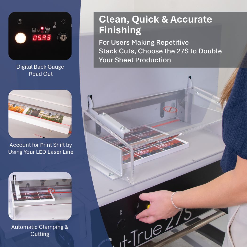 Formax Cut-True 27S Semi-Automatic Guillotine Cutter