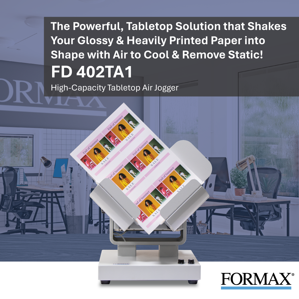 Formax FD 402TA1 Tabletop Air Jogger