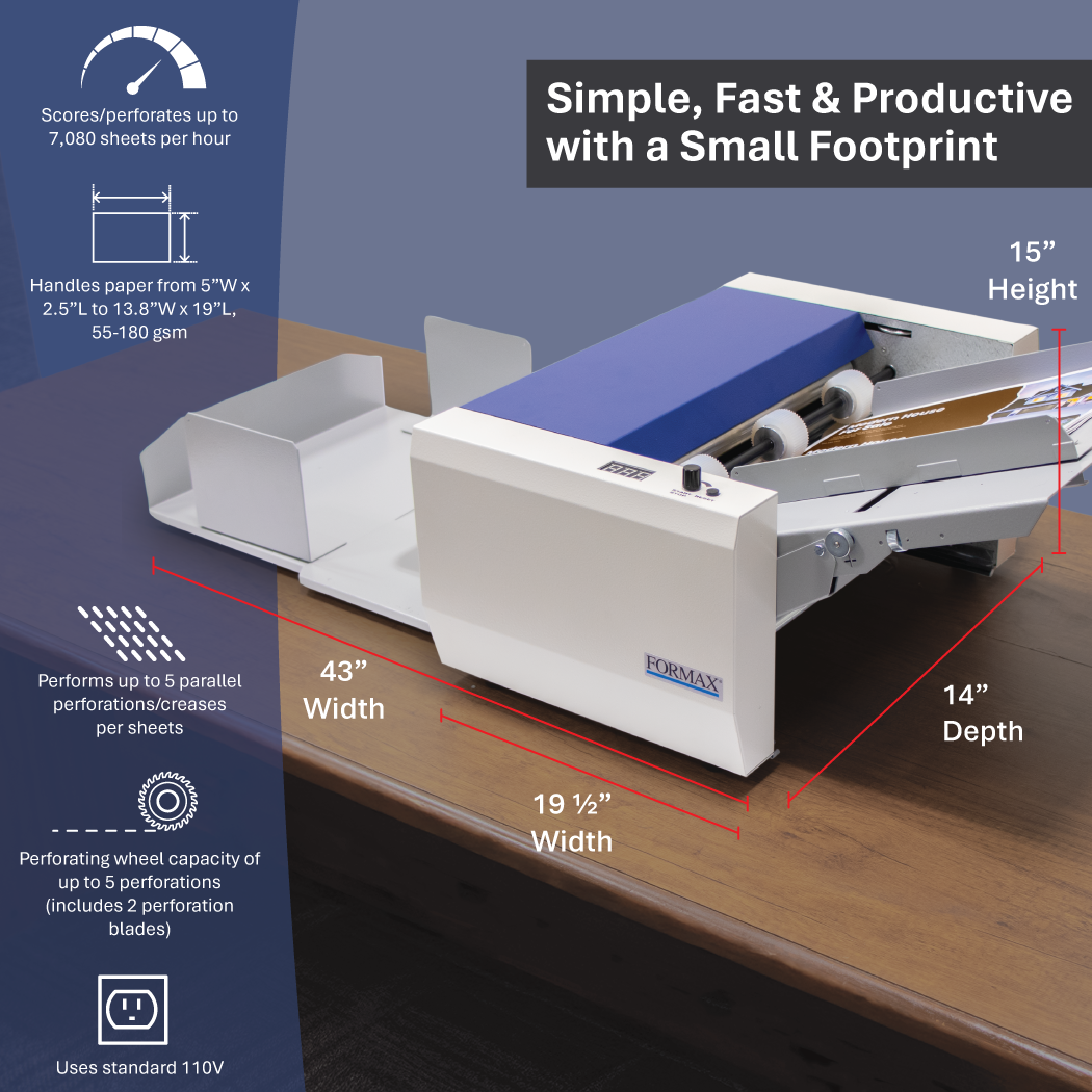 Formax FD 95 Rotary Perforator/Creaser