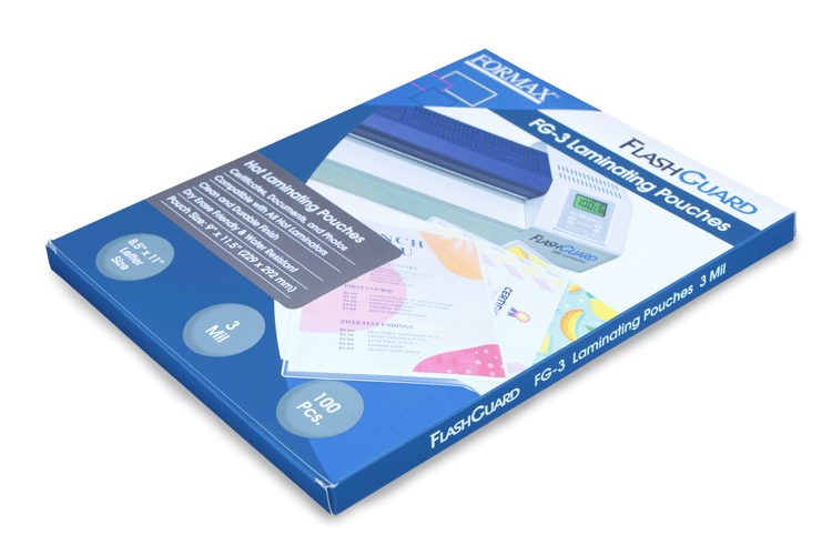 FlashGuard FG-5 Premium 5 mil Laminating Pouches (100/Pack)