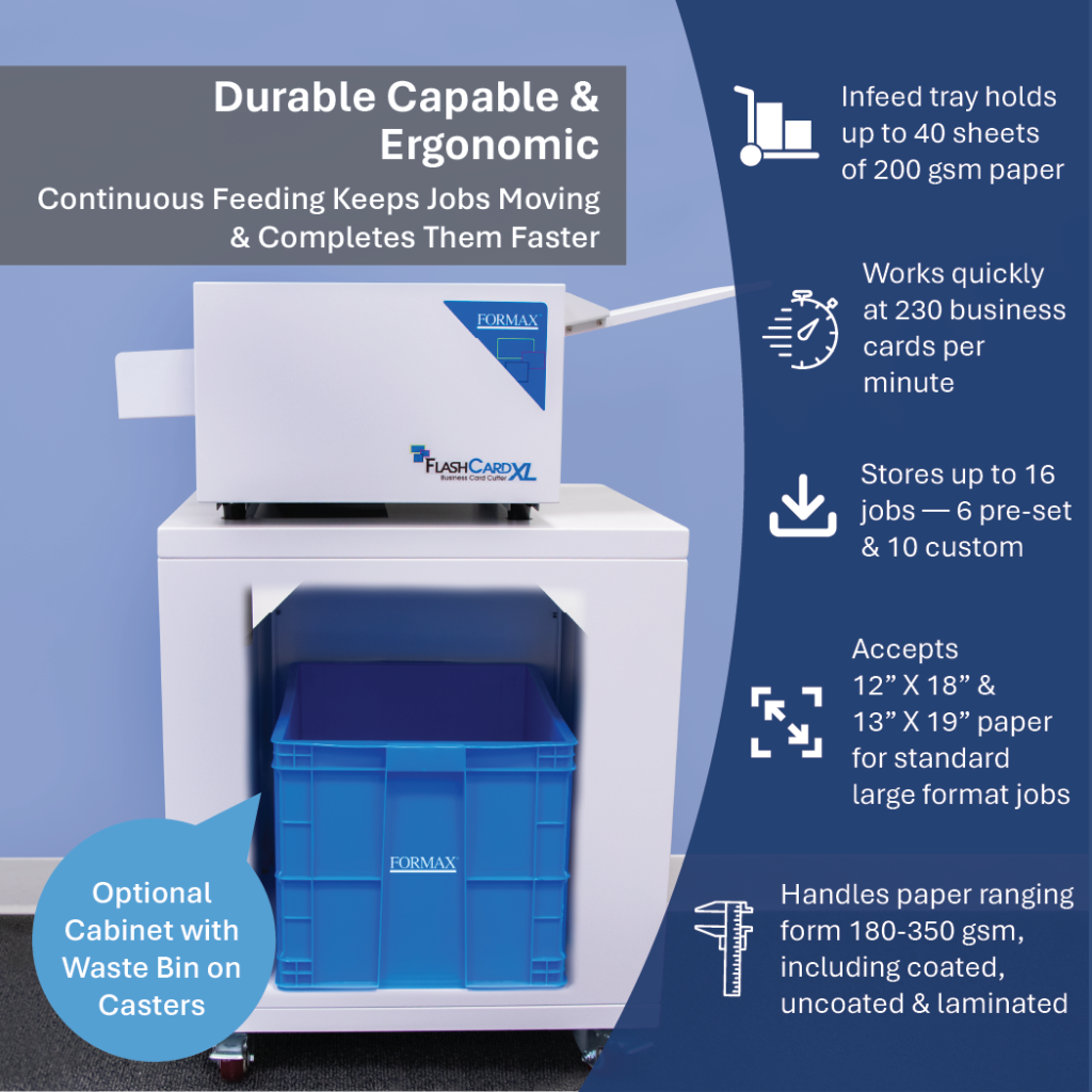 Formax FlashCard XL Business Card Cutter