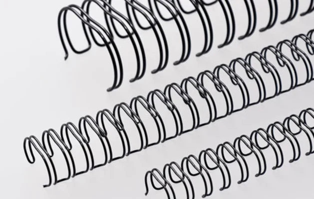 Formax Silver ReadyWire, Letter Size, Double-Loop, Pitch 3:1 (1/4″ to 1/2″) & 2:1 (1/4″ to 1-1/4″) Binding Wire