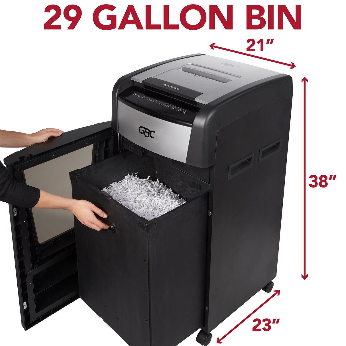 Image of GBC 600X Office Autofeed+ Shredder