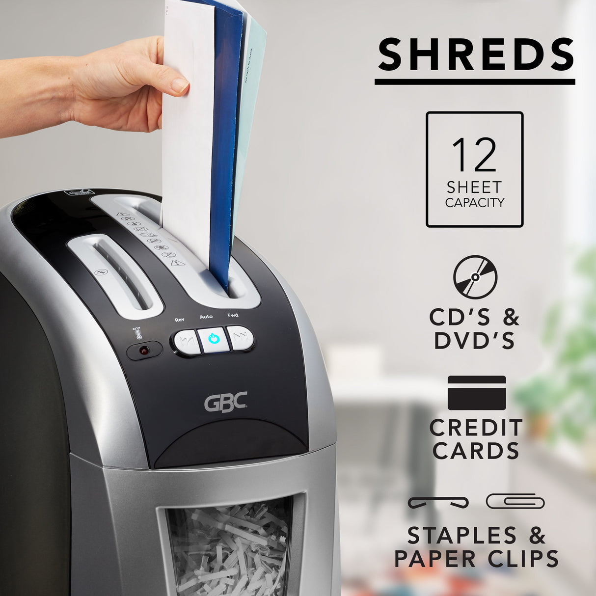 Image of GBC EX12-05 Super Cross Cut Shredder