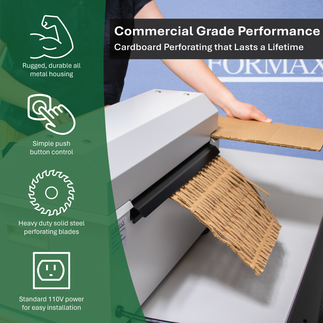 Formax Greenwave 412 Cardboard Shredder / Perforator