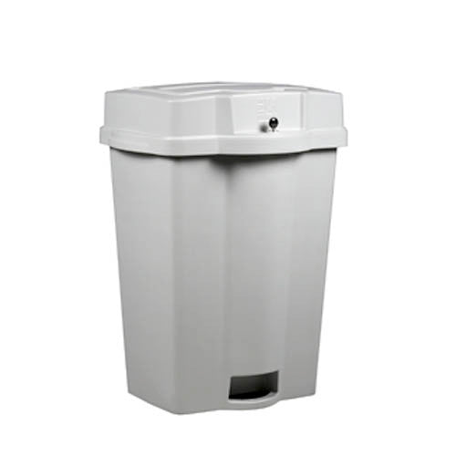 HSM ShredVantage Lockable Console Plastic Shred Bin