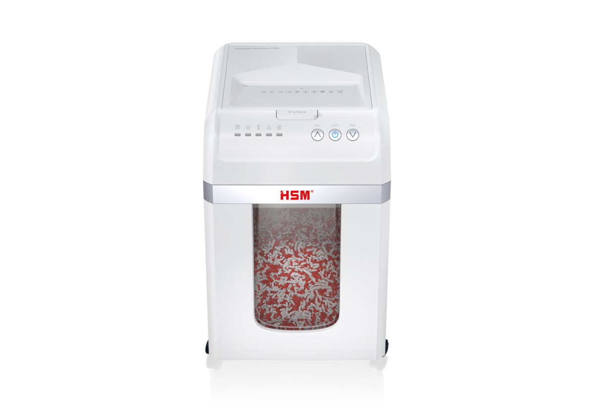 HSM shredstar X200 Autofeed Cross Cut Shredder