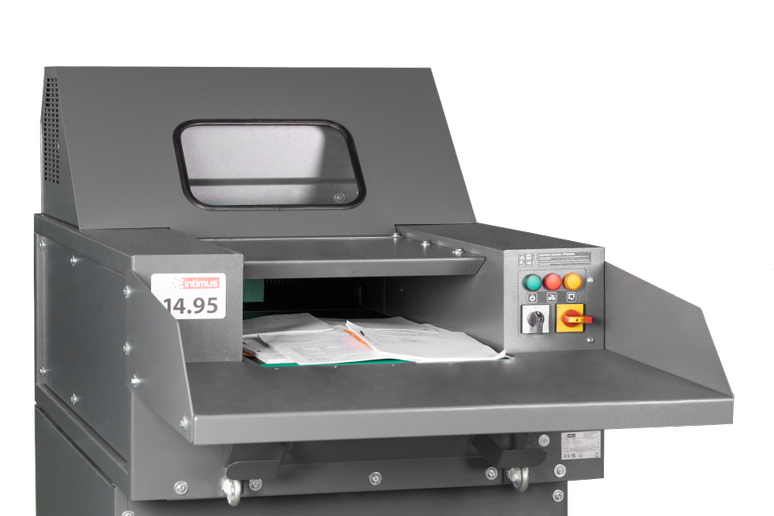 Intimus 14.95 Industrial Paper Shredder with Auto-Oiler