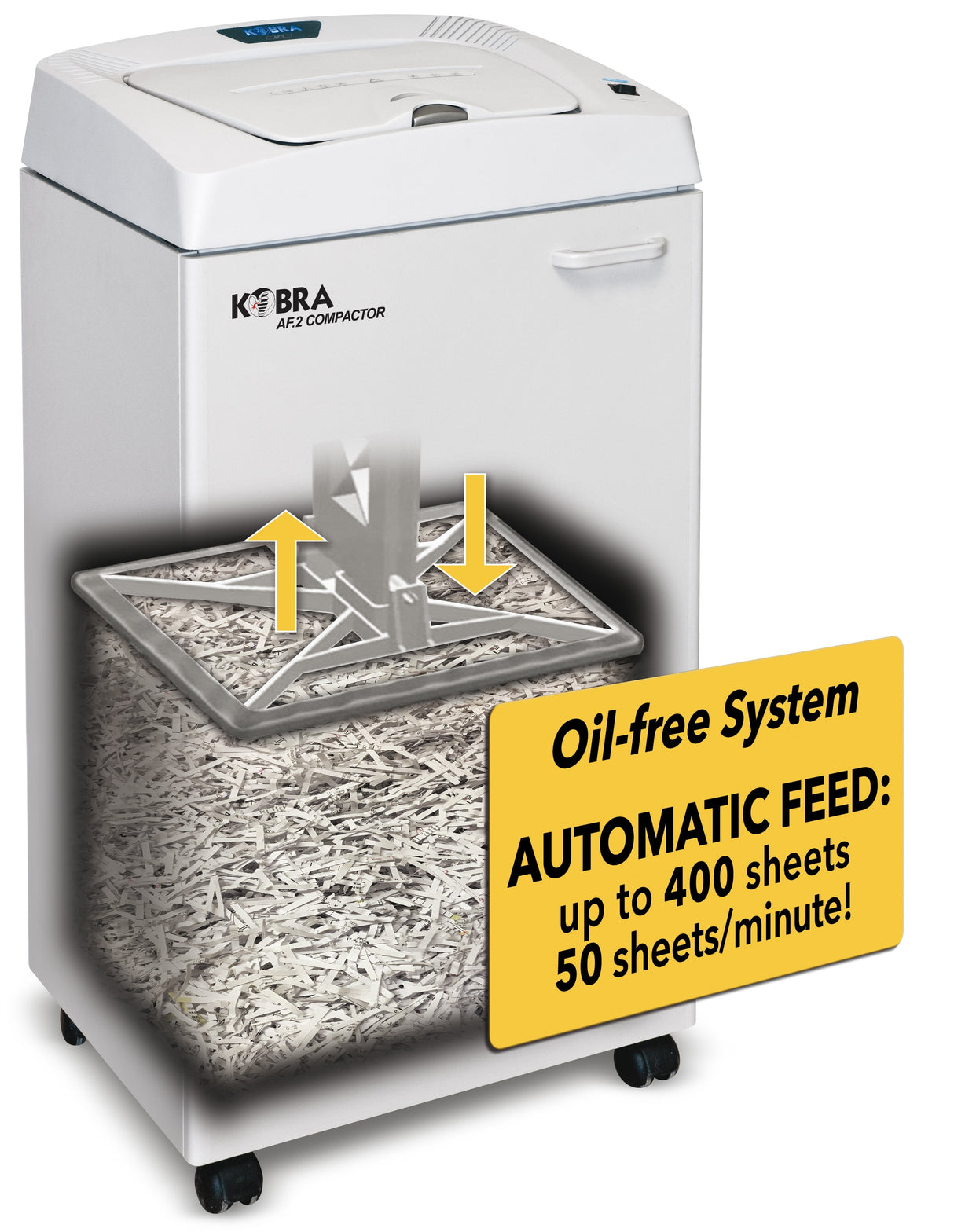 Kobra AF.2 Compactor / Auto-Compact Paper Shredder