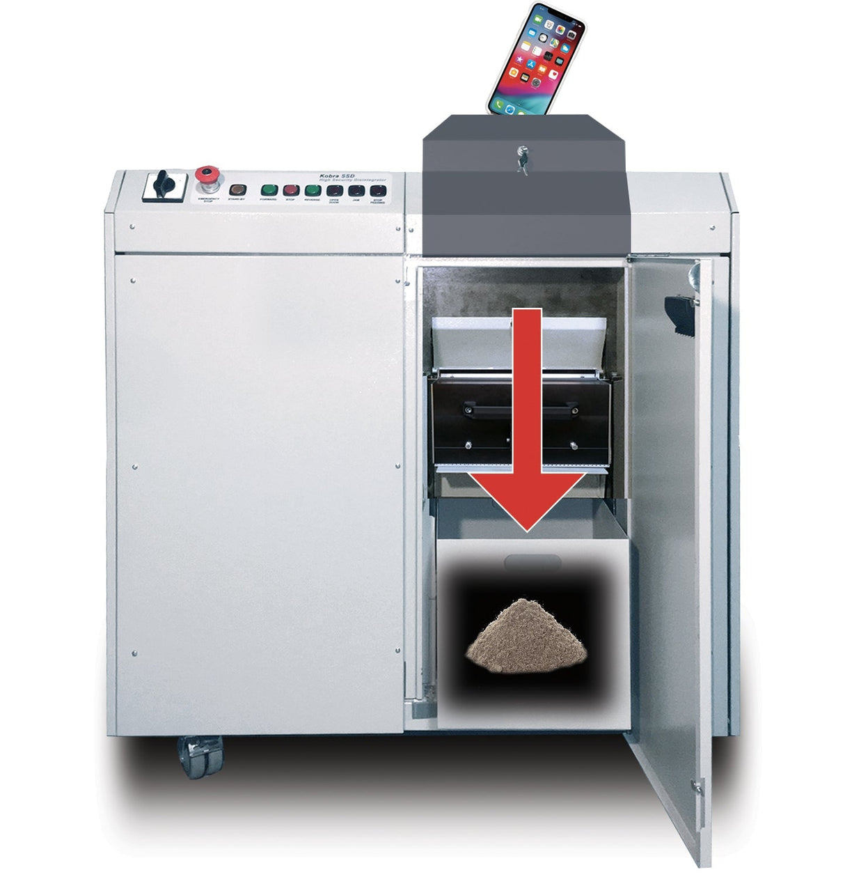 Kobra SSD Digital Media Shredder (NSA Listed)