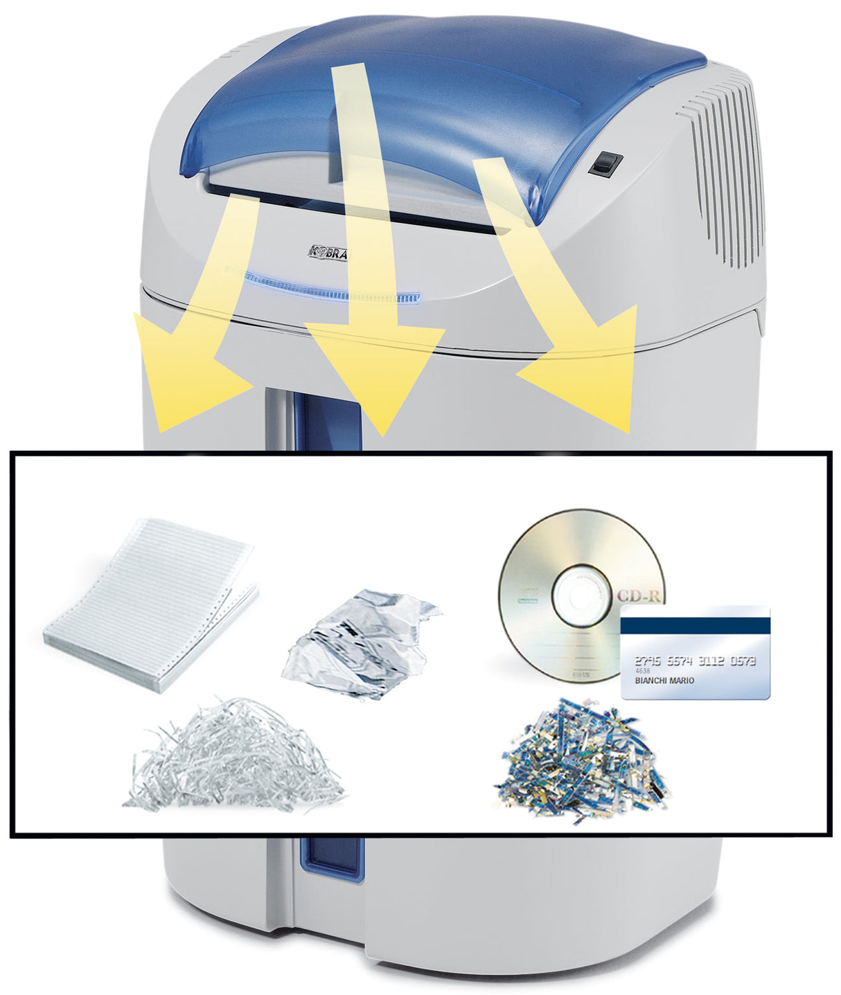 The image of Kobra +3 CC4 Cross Cut Shredder