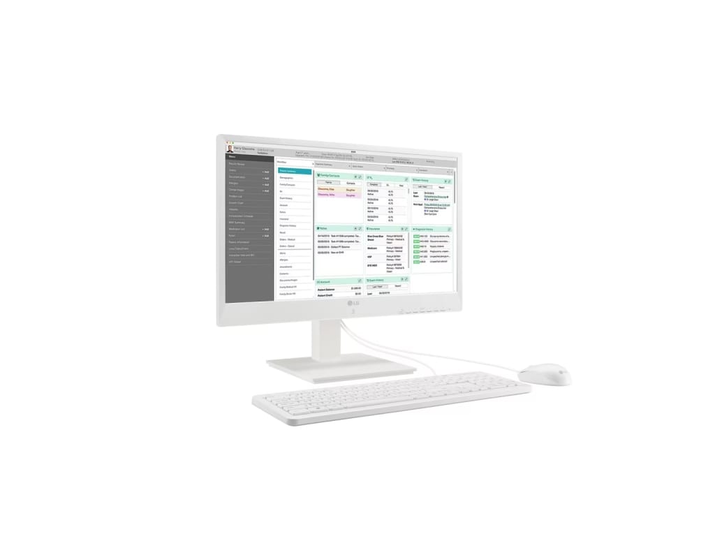 LG 24CN670NK6A - 23.8” IPS Full HD All-in-One Thin Client Display Bundle