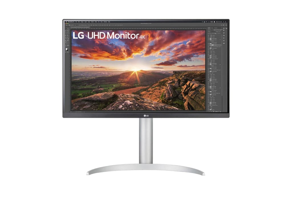 LG 27BP85UN-W 27-inch IPS 4K UHD Computer Monitor