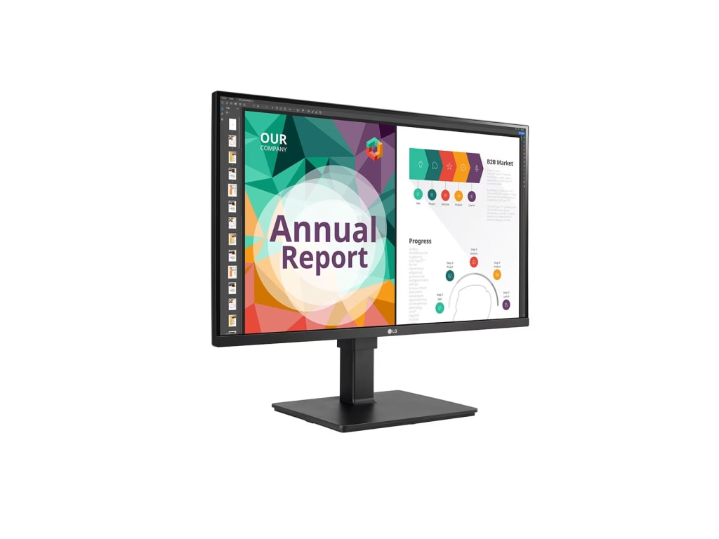 LG 32BN67U-B 31.5” HDR10 IPS UHD 4K Monitor - DCI-P3 95% (Typ.), AMD FreeSync