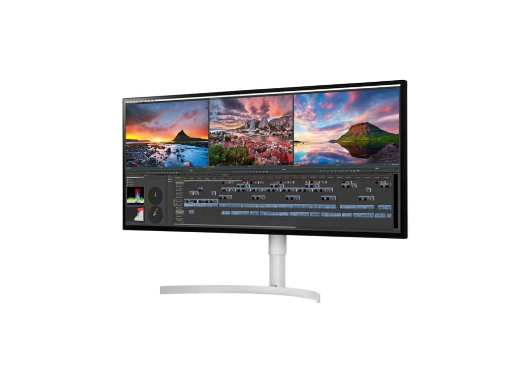 LG 34BK95U-W 34-inch UltraWide 5K2K Nano IPS LED Monitor