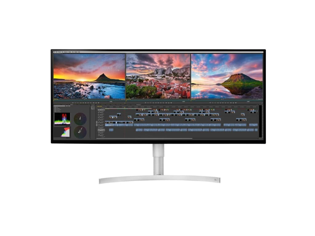 LG 34BK95U-W 34-inch UltraWide 5K2K Nano IPS LED Monitor