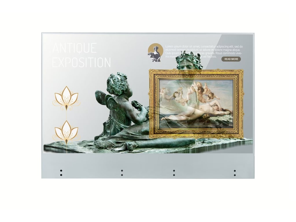 LG 55EW5TK-A 55'' Full HD Transparent OLED Touch Monitor