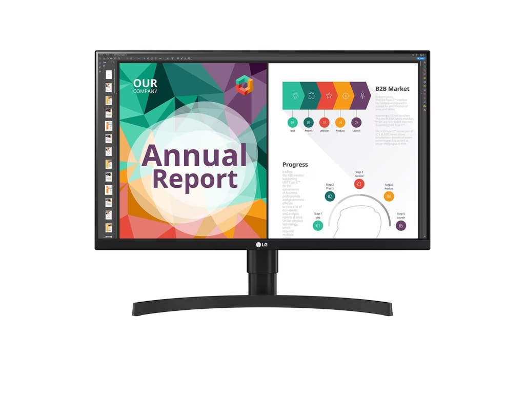 LG 27BN85UN-B 27-inch IPS UHD 4K Monitor