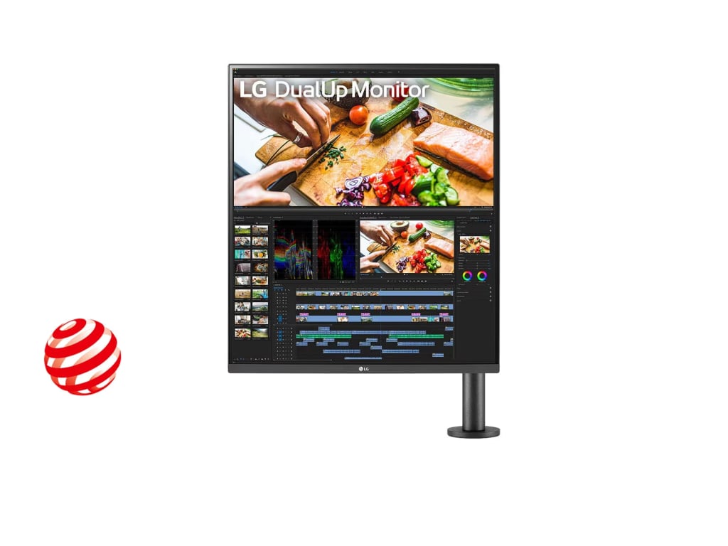 LG 28BQ780-B 27.6" DualUp Ergonomic Monitor
