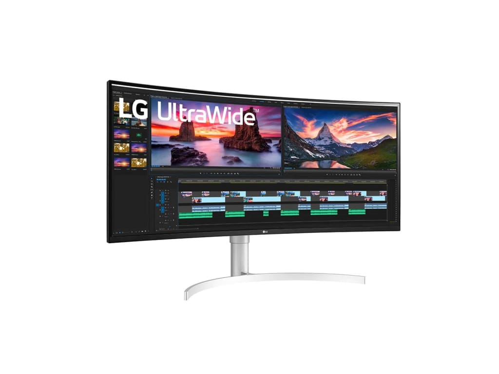 LG 38BN95C-W 38" QHD+ Nano IPS Curved UltraWide Monitor
