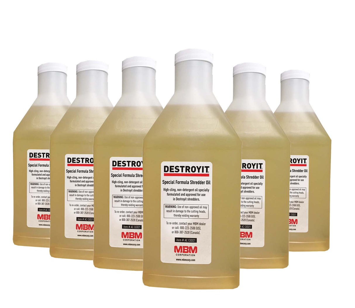 MBM Destroyit Shredder Oil for Auto-Oilers - 1 Quart Bottle