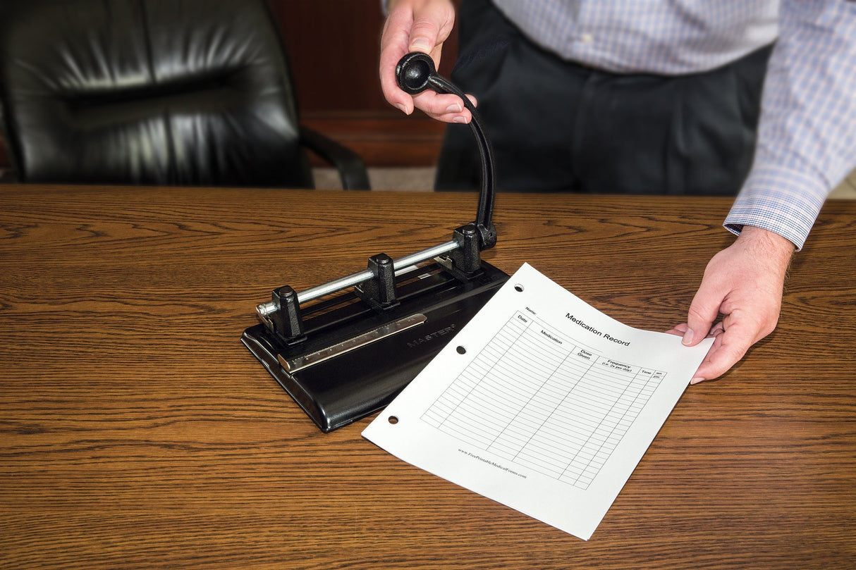 Martin Yale 1340PB Master Adjustable Hole Punch