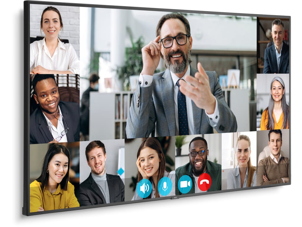 NEC C750Q 75" 4K UHD Commercial Display