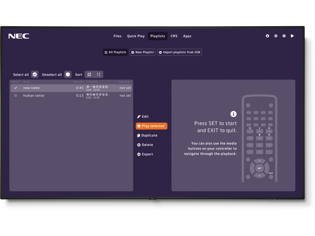 NEC C981Q-MPI 98" Commercial Display