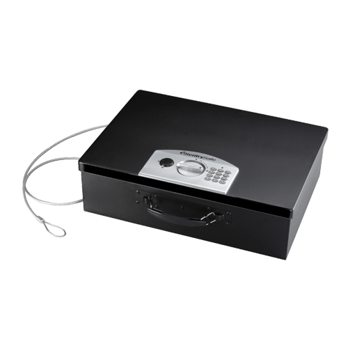 SentrySafe Digital Lock Portable Security Safe - 0.50 Cubic Feet - 5.8 x 17.5 x 13.6 Inches, 3.6 x 16.4 x 11.3 Inches Interior Size, 15.2 lbs