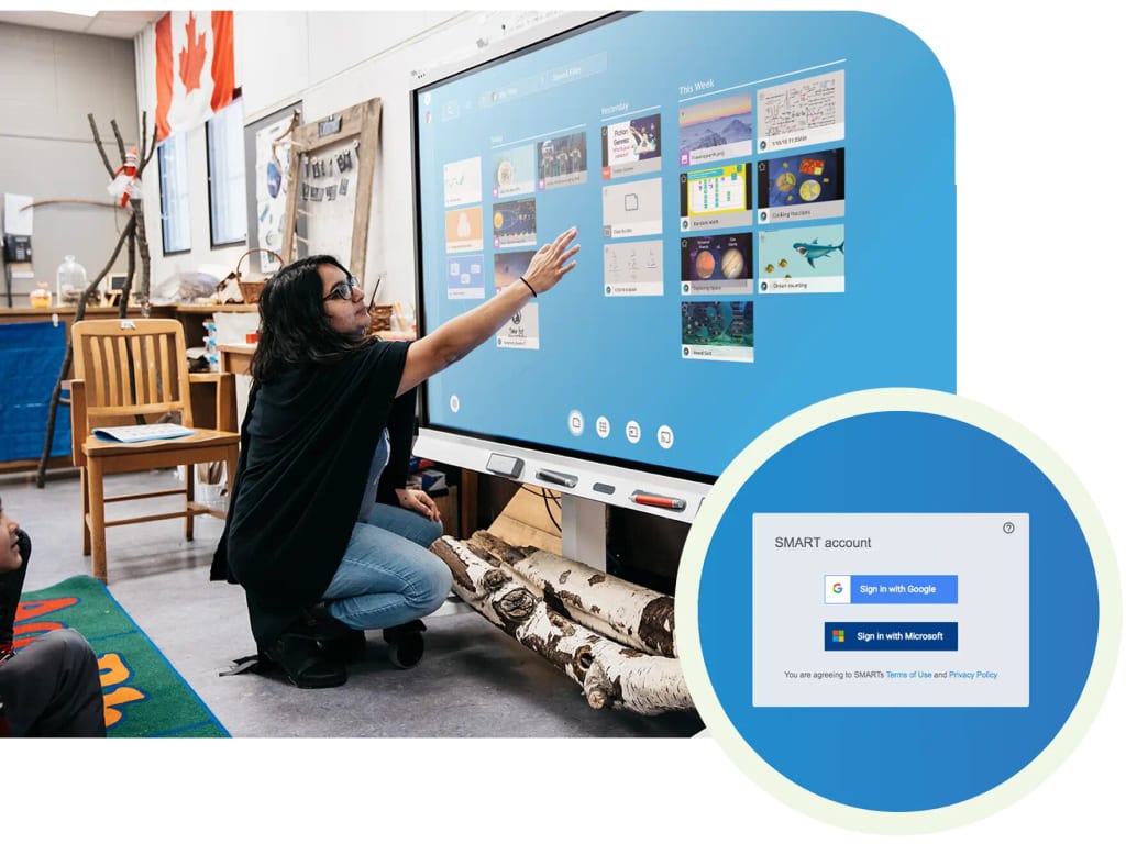 SMARTBOARD SBID-6286S-C 86" 4K Interactive Flat Panel Display