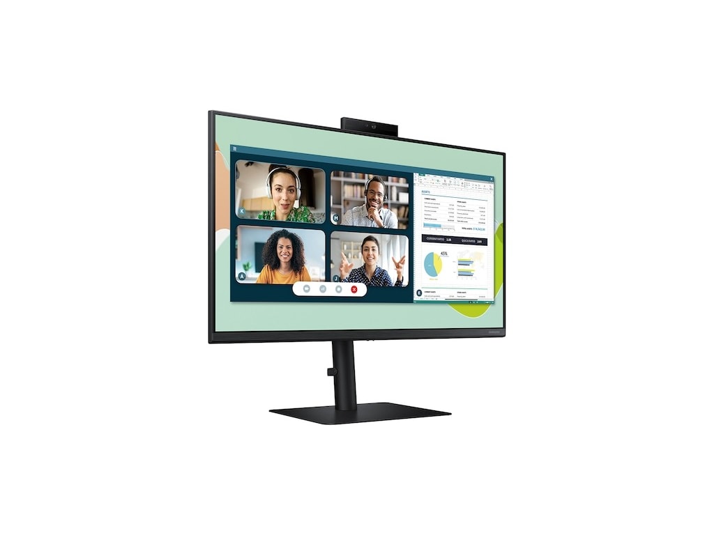 Samsung S24A400VEN - 24" Monitor Flat with Built-in Webcam and IPS Panel