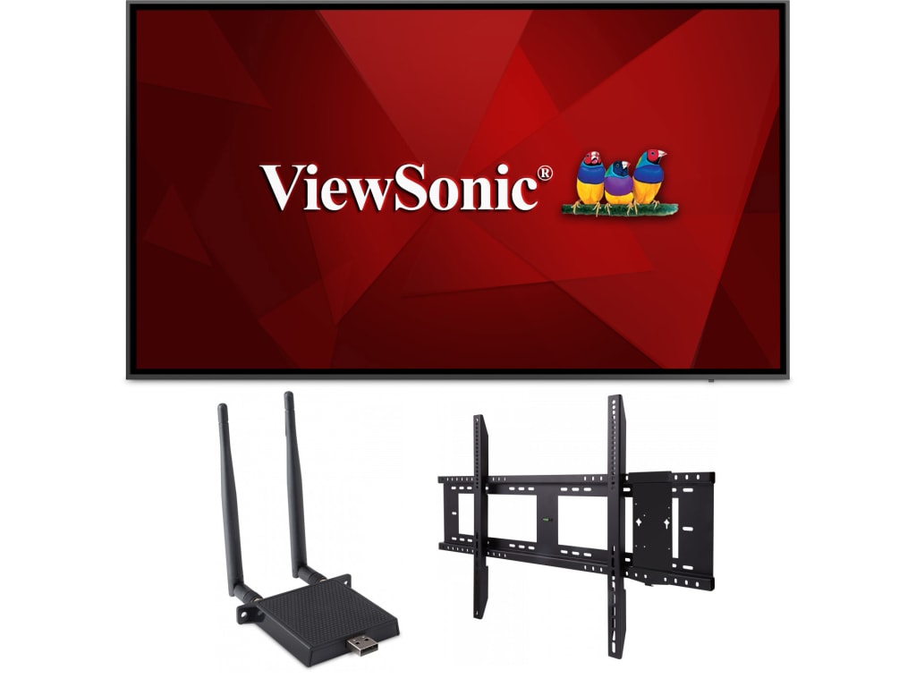 ViewSonic CDE8620-E1 86" Presentation Screen (Black)