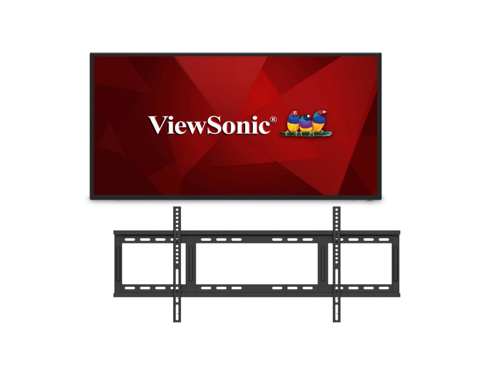 ViewSonic CDE4312-E1 43" 4K Ultra HD Display Fixed Wall Mount Kit