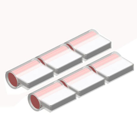 Count Machinery Ink Cartridges 10-Pack (Red)