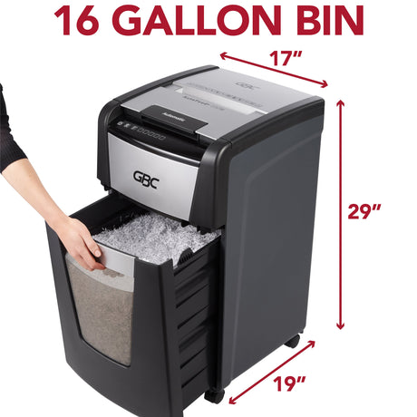 Image of GBC 300M Office Autofeed+ Shredder