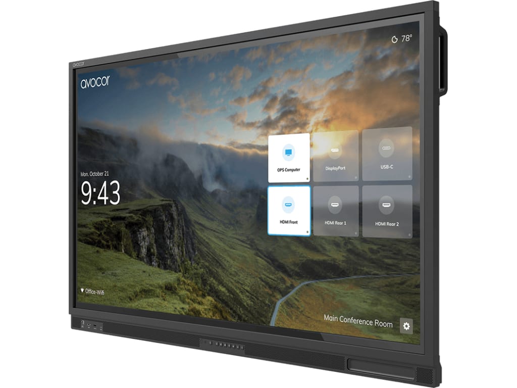 Avocor AVE-5530 55" Interactive Flat Panel Display