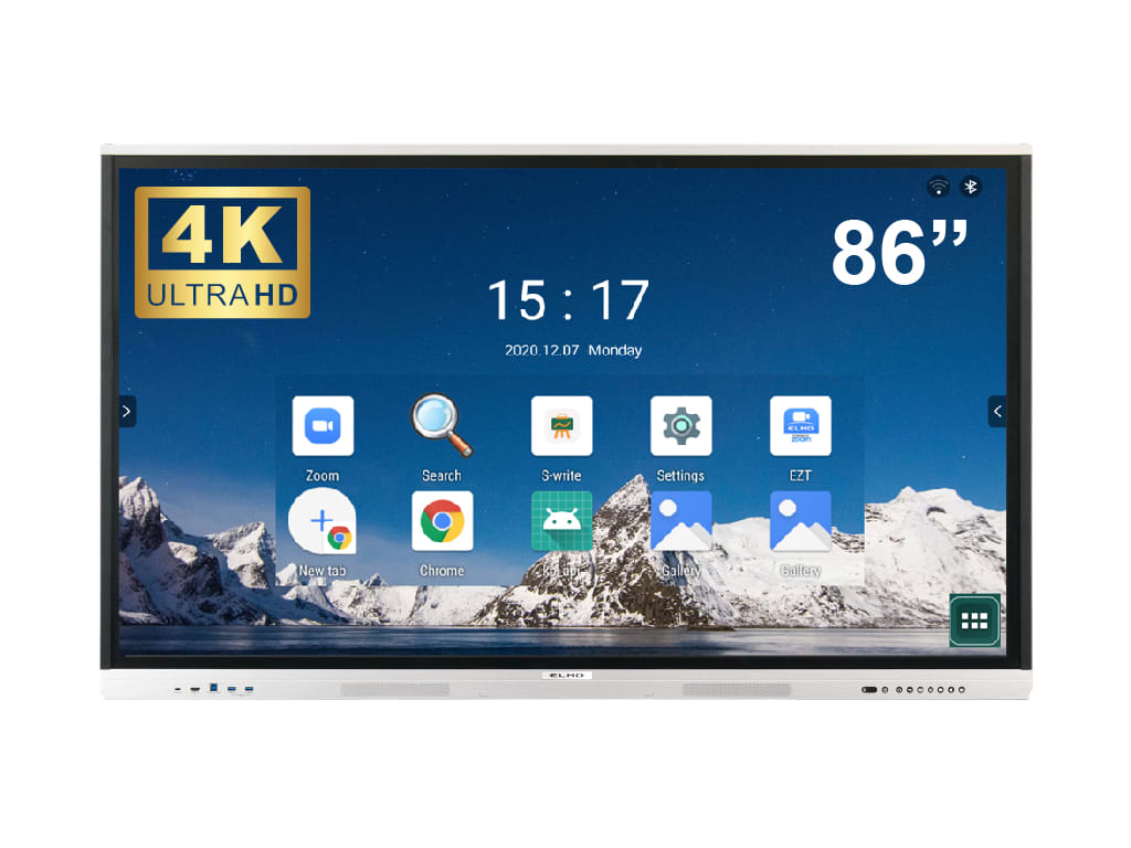 ELMO EL86R2 86" Interactive Flat Panel Display