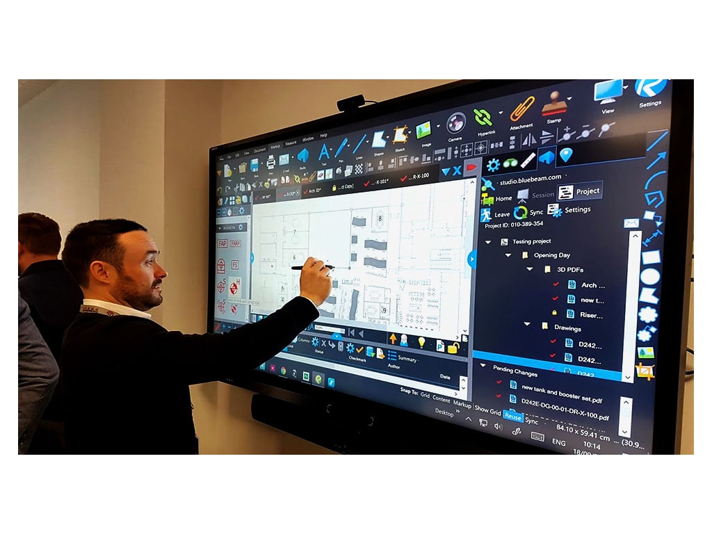 Avocor VTF-6500 65" Interactive Flat Panel Display