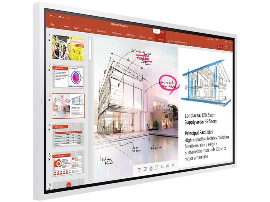Samsung WM65R - 65" Digital Flipchart