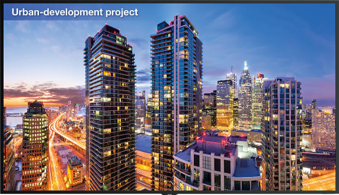 Sharp 8M-B120C 120" 8K Class Interactive Flat Panel Display