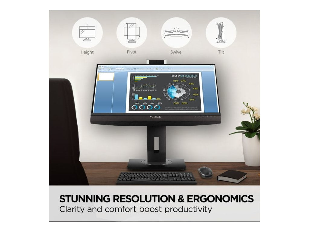 ViewSonic VG2756V-2K - 27" Interactive Flat Panel Display