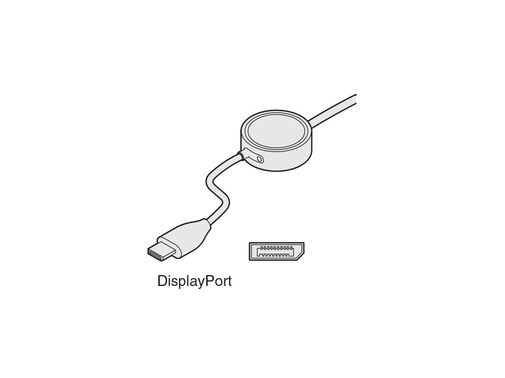 Steelcase MS01PKDP01 - Puck Display Port